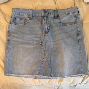 Gap Light Blue Denim Skirt